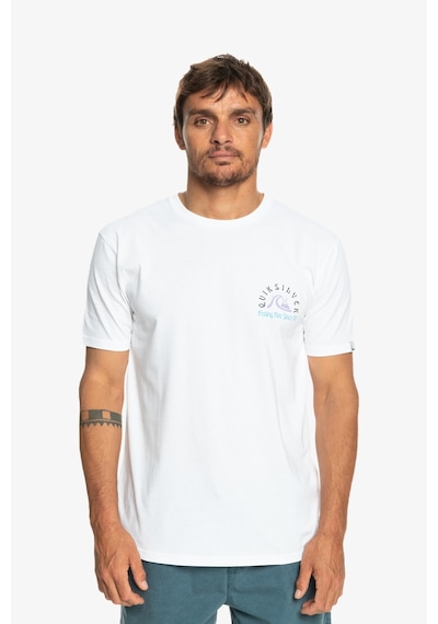 Quiksilver Quıksılver Orıgınalbarrel Erkek Beyaz T-shirt Beyaz