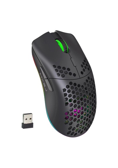 Hxsj T66 2.4G Kablosuz RGB Oyuncu Mouse