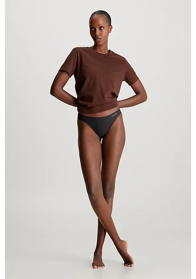 Calvin Klein Kadın Bıkını Bikini Külotu - Siyah-9107 Black