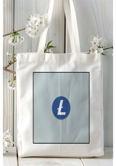 Art Hediye Lite Coin Core Baskılı Bez Çanta Omuz Çantası Kişiye Özel Desen 2 Çok Renkli