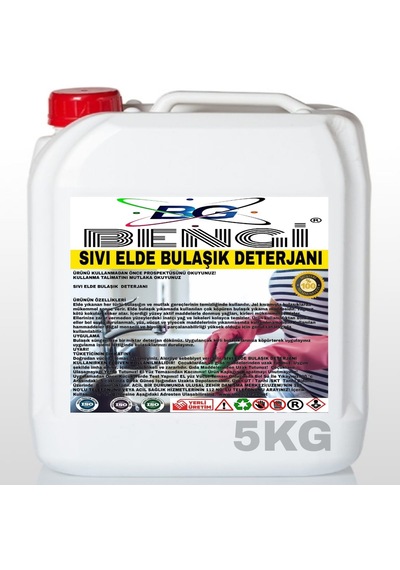 Sıvı Elde Bulaşık Deterjanı 5 Kg