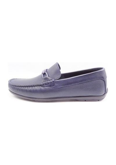 King Shoes 211 Lacivert Yazlık Erkek Ayakkabı