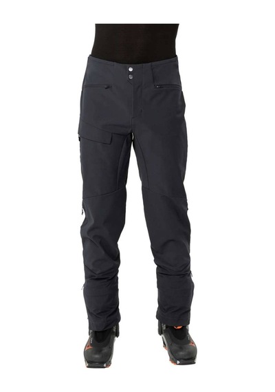 Vaude Monsivo Alpine Softshell Erkek Kayak Pantolonu 46472 Black