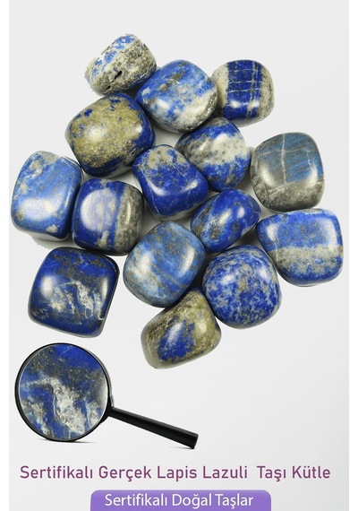 Lapis Lazuli Taşı Doğal Taş Kütle Parça