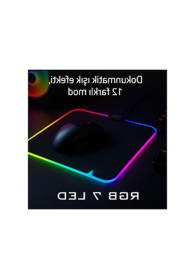 Rgb Işık Efektli 320x270 Mm Medium Mousepad