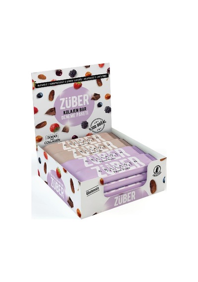 Züber Kolajen Protein Bar Deneme Paketi 12 Adet