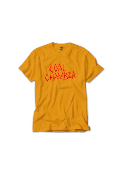 Coal Chamber Logo Classic Kırmızı Tişört