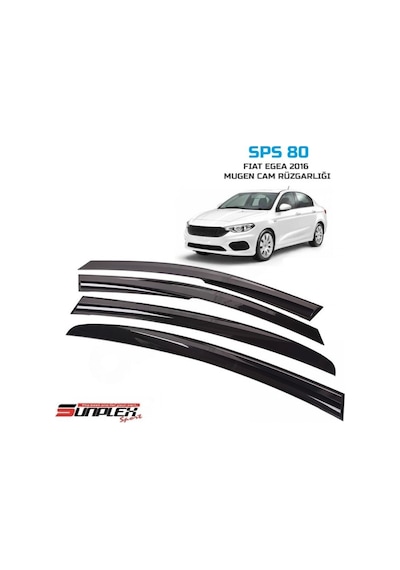 Cam Rüzgarlığı Sunplex Fiat Egea 2016-2024 4lü Sps80