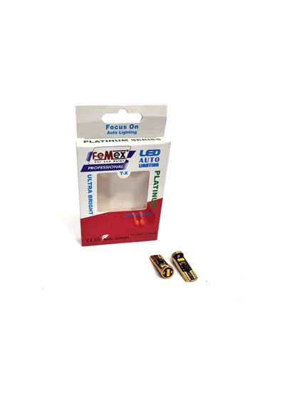 Femex Platinum Turuncu T10 3smd Csp Chipset Led Ampul Aktif Canbus