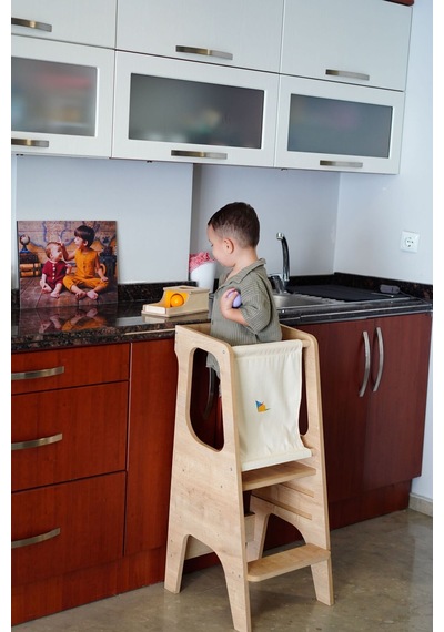 Montessori Öğrenme Kulesi Mdf Diğer