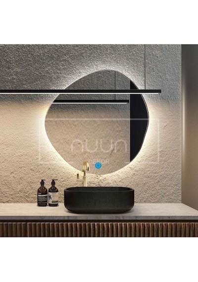 Nuun Dekor 90cm Dokunmatik On/off Ledli Ayna Dimmer Şeffaf