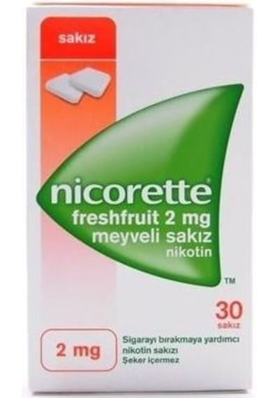 Freshfruit 2 mg 30 Meyveli Nikotin Sakızı