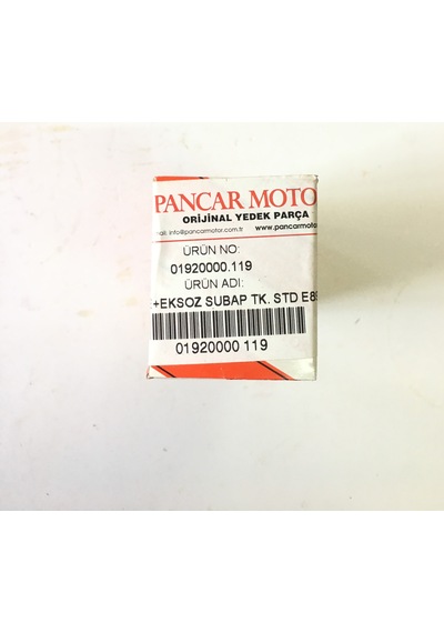 Pancar Motor E89-Pm15 9,5hp/11,5hp/15hp Sübap Takım 0.50