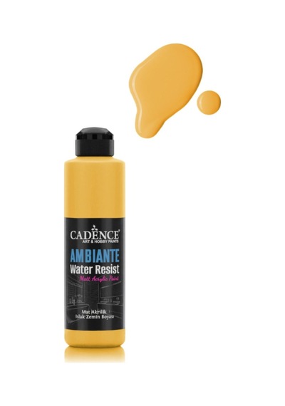 Ambiante Islak Zemin Boyası Aw25 Güneş Sarı 250ml + Katalizör 10g