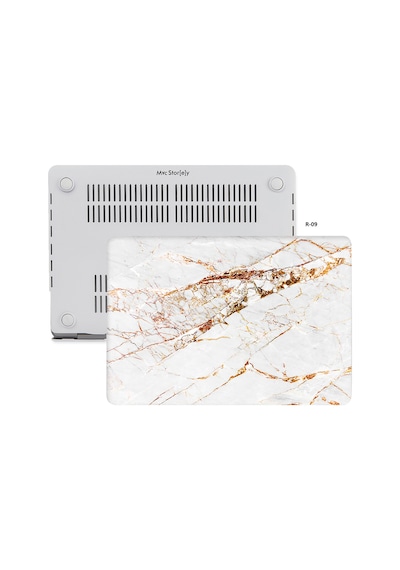 Apple Uyumlu MacBook Air Kılıf 13 İnç Mermer10nl Eski Usb'li Model 2010-2017 A1369 A1466 İle R-09