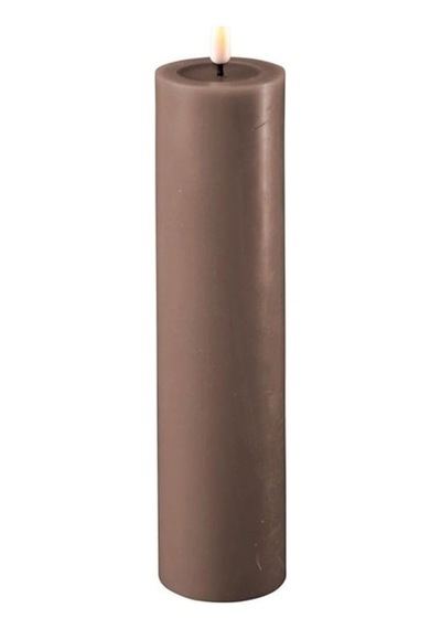 Homeart Led Mum Kahverengi 5x20 Cm - De Rf-0094 Genel