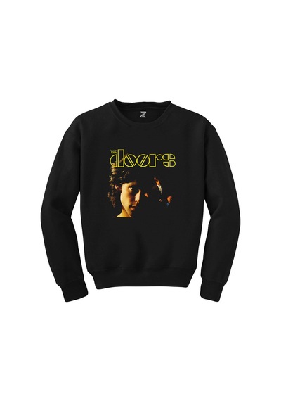 The Doors The Doors Siyah Sweatshirt Beyaz