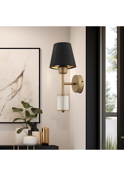 Ellery Eskitme Siyah Şapkalı Modern Aplik Diğer