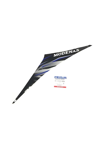 Modenas Gt135 Iç Dizlik Etiketi Mavi Sol