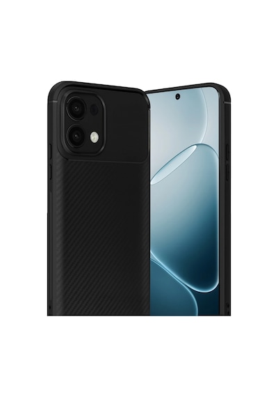Newface - 829 - Oppo A6 Pro 4g Auto Focus Karbon Kapak - Drnds - - Siyah