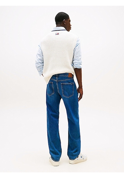 Tommy Hilfiger Otıs Regular Str Bı0152 Co Erkek Mavi Denim Pantolon - Dm0dm21021 Mavi