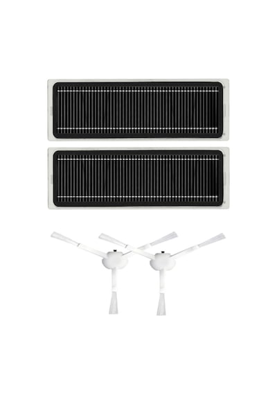 Srfn Ticaret Xiaomi 2c Xmstjqr2c Uyumlu 2 Karbon Hepa Filtre + 2 Yan Fırça Aksesuar Seti