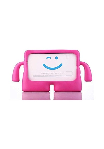 Apple İle Uyumlu İpad Pro 13 2025 M5 İbuy Standlı Tablet Kılıf Pembe Koyu
