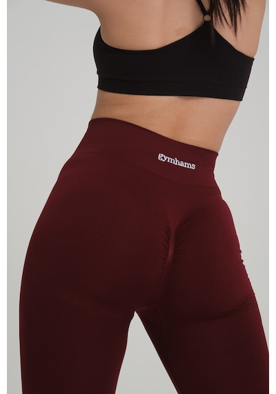 Gymhams Kalçası Büzgülü Push Up Kalça Şekillendirici Tayt Seamless Fitnes