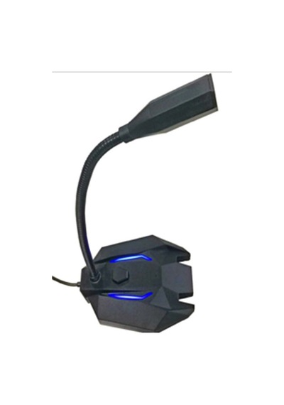 Snopy SN-110M Siyah Led Işıklı Usb Gaming Oyuncu Masaüstü Mikrofon
