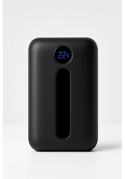 20000 Mah Taşınabilir Hızlı Şarj Cihazı Göstergeli Android- Apple Uyumlu iOS