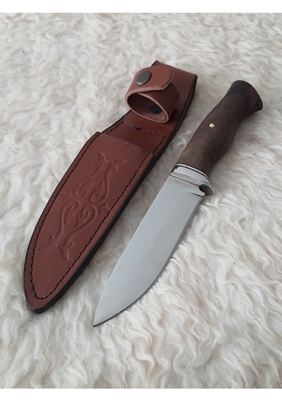 Bushcraft Kamp Bıçak Kahverengi - Gümüş