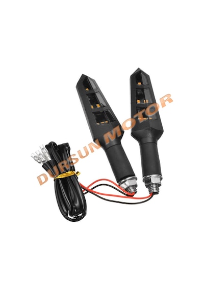 Motosiklet Kayan Bukalemun Led Sinyal Takım Takım