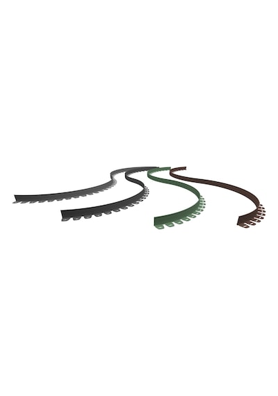 Çim Ayırıcı Plastik Çim Sınırlayıcı Bordür(Renk&Mt. Seçeneklidir)