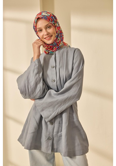 Silk Home Soft Eşarp 73090-04 Kırmızı, Turkuaz, Saks, Sarı, Siyah