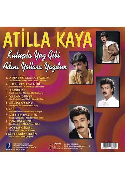 Atilla Kaya - Kutupta Yaz Gibi Best Of Plak