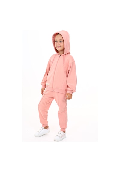 Toontoy Kids Toontoy Kız Çocuk Eşofman Takım Koyu Pudra