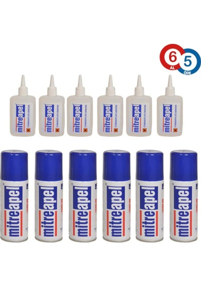 Mitre Apel Hızlı Yapıştırıcı 400 Ml Çok Güçlü 6 Al 5 Öde