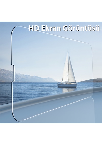 Ally Apple Uyumlu   iPhone 13 Pro Max Tempered Kırılmaz Cam Ekran Koruyucu Şeffaf (119756155)