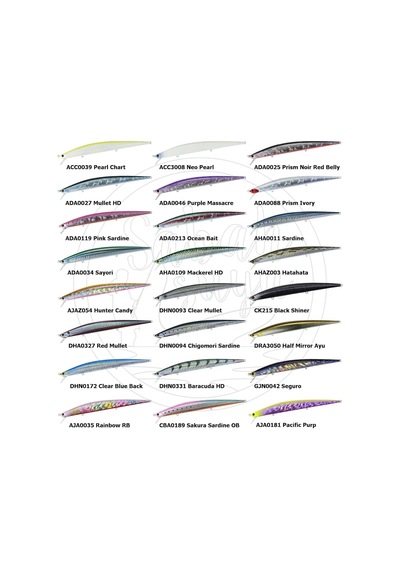 Duo Tide Minnow Slim 175 Aha0263 Green Mackerel Hd