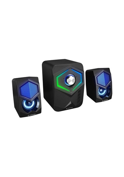 Rms-175bt 2+1 5w 2 Bluetooth+usb-tf-fm Rainbow Aydınlatmalı Gaming Speaker Hoparlör