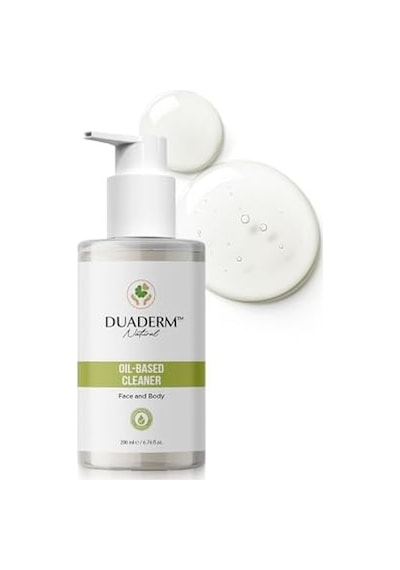 Duaderm Yüz Ve Vücut Temizleme Yağı, Doğal İçerikli Derin Temizleyici, Nemlendirici, 200 Ml