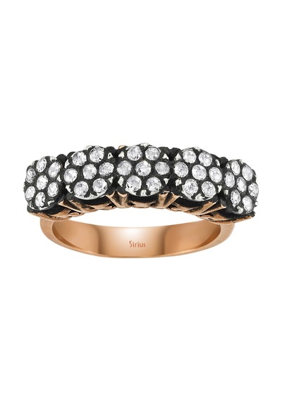 Sirius Elmas Çiçek Hüzmesi Yüzük 0882R0006
