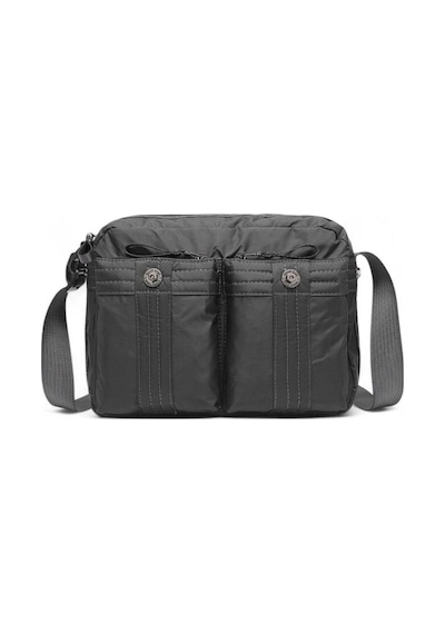 Smart Bags Bodybag Uniseks Omuz Askılı Çapraz Postacı Çanta 8713 Koyu Gri