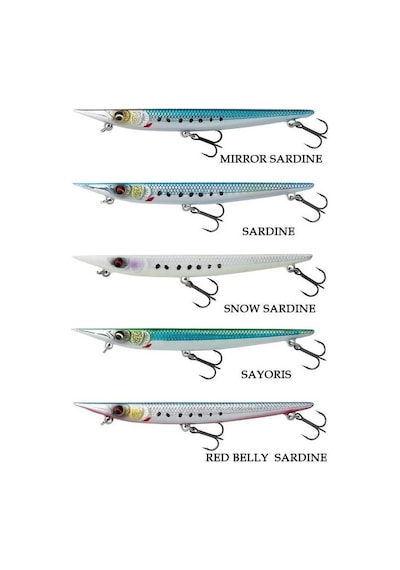 Savage Gear Needle Tracker 10CM 10GR S Snow Sardine
