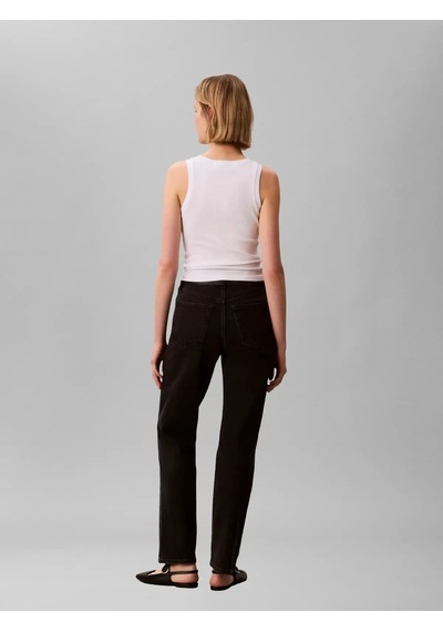 Calvin Klein Hıgh Rıse Straıght M, Q2l Siyah Kadın Kot Pantolon Calvin Klein Hıgh Rıse Straıght M, Q2l Siyah Kadın Kot Pantolon