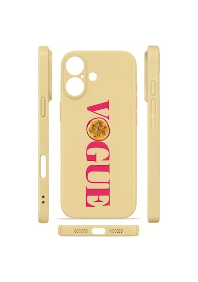 Apple iPhone Uyumlu 17 Vorian İnce Kamera Korumalı Mika Kılıf Vogeue Passion Vogeue Passion Mika