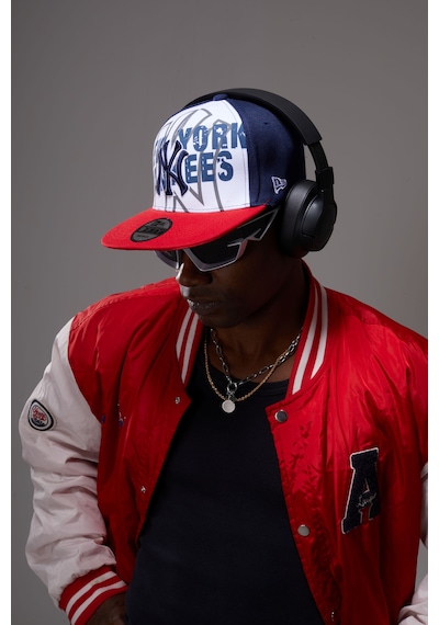 Berellini N.y. Yankees Hip-hop Şapka Özel Kolleksiyon Lacivert - Kırmızı