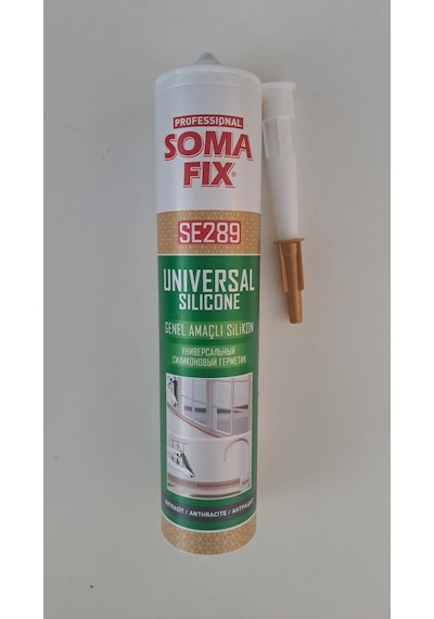 Somafıx Se289 Genel Amaçlı Silikon 280 Gr - Antrasit Gri Silikon