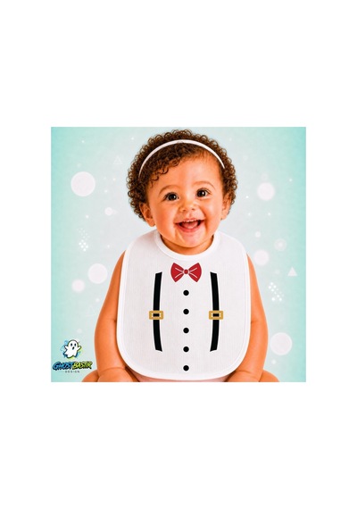 Bebe Takım Keten Bebek Mama Önlüğü Yumuşak - Emici - Yıkanabilir - Özel Tasarım P012 Çok Renkli