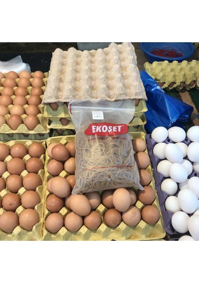 Kauçuk Büyük Boy Paket Lastiği 100mm 500 Gram
